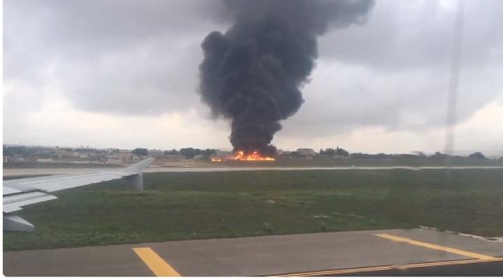 Katastrofa samolotu na Malcie