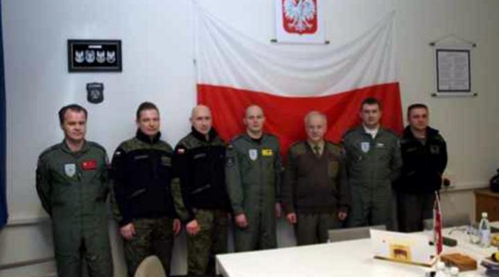 Polscy lotnicy w Komponencie Sił Wczesnego Ostrzegania NATO E3A/ fot. Wojciech Lewandowski 