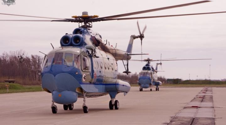 Śmigłowiec zwalczania okrętów podwodnych Mi-14PŁ (fot. kmdr ppor. Czesław Cichy)