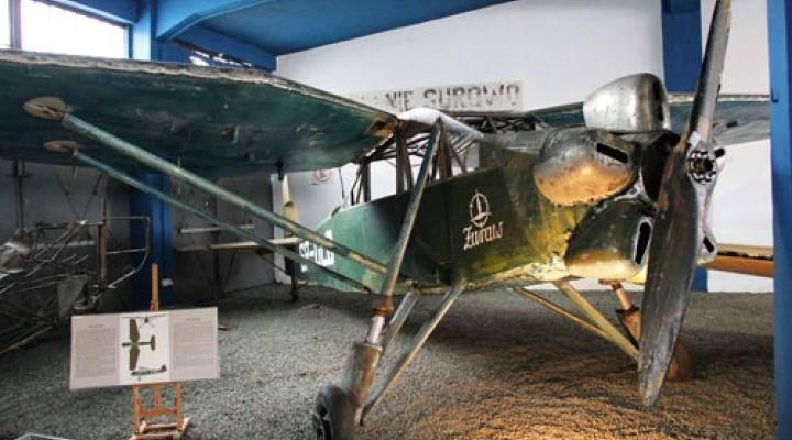 Samolot LWD Żuraw w Muzeum Lotnictwa Polskiego w Krakowie (fot. muzeumlotnictwa.pl)