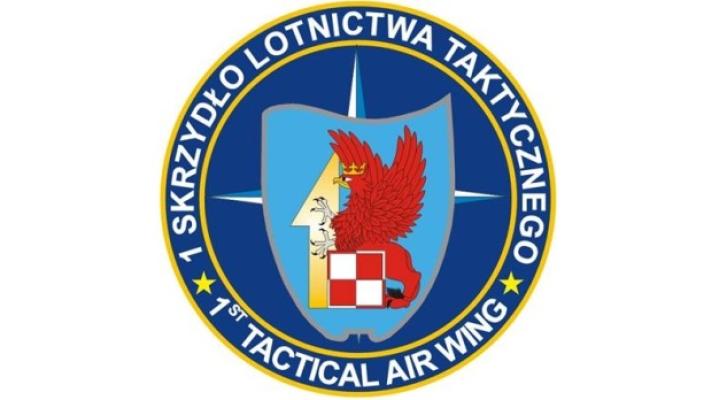 1. Skrzydło Lotnictwa Taktycznego - logo
