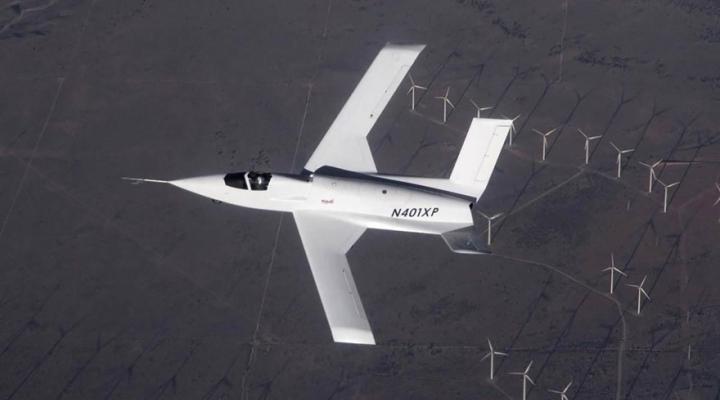 Nowy odrzutowiec Scaled Composites 