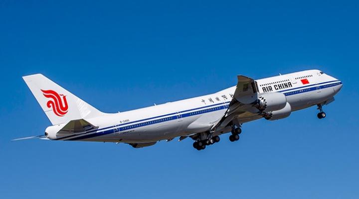 B748 należący do Air China