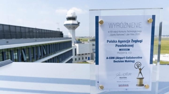 Wyróżnienie PAŻP i Lotniska Chopina, fot. pansa.pl 
