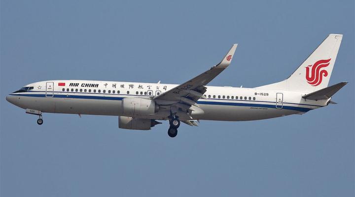B738 należący do linii Air China, fot. Air China