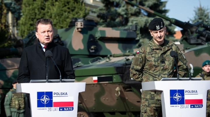 Mariusz Błaszczak, minister obrony narodowej o Planie Modernizacji Technicznej do 2026 roku (fot. MON)