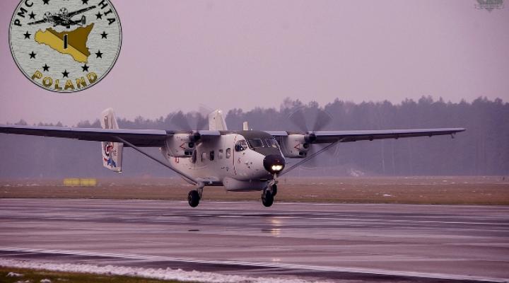 Samolot patrolowo-rozpoznawczy M28B 1R Bryza z numerem 1017 (fot. archiwum BLMW)