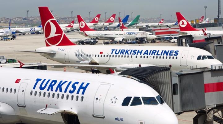 Flota należąca do linii Turkish Airlines