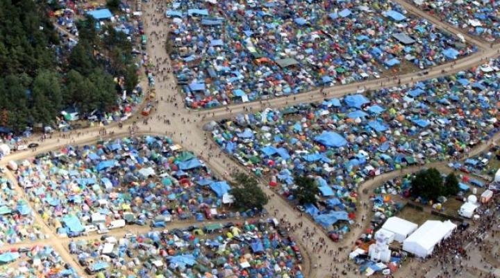 Zakaz lotów nad Woodstockiem (fot. KWP w Gorzowie Wlkp.)