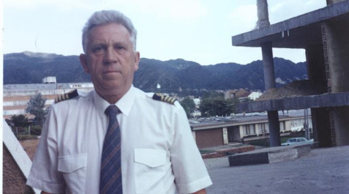 ŚP. szef pilotów doświadczalnych inż. Tadeusz Pakuła, fot. źródło: Teofil Lenartowicz