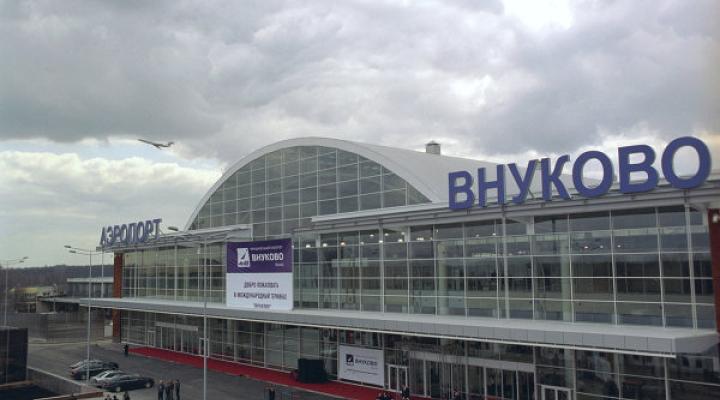 Terminal lotniska Wnukowo w Moskwie