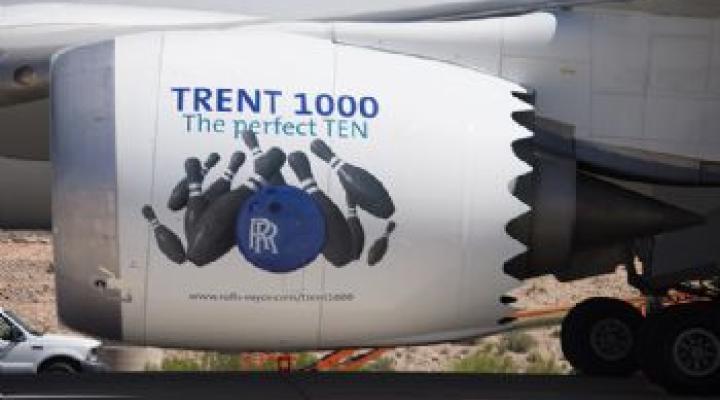 Silnik Trent 1000 TEN (fot. machinery-market.co.uk)