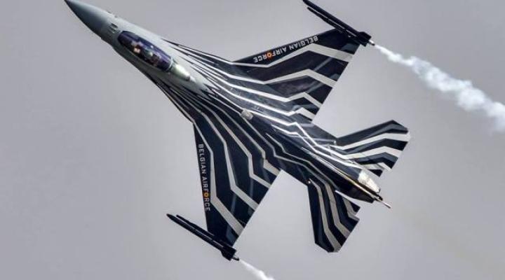 F-16 Solo Demo Team Belgijskich Sił Powietrznych (fot. Aerofestival)
