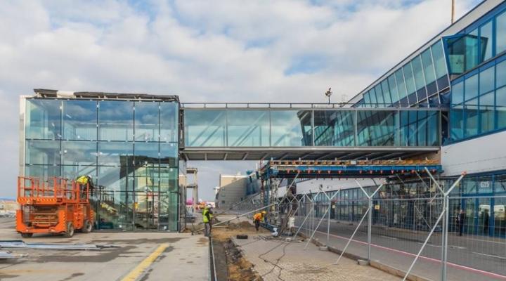 Modernizacja terminala lotniska w Katowicach, fot. Piotr Adamczyk Katowice Airport