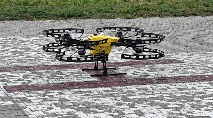 Dostawy realizowane dronami, fot. rp.pl