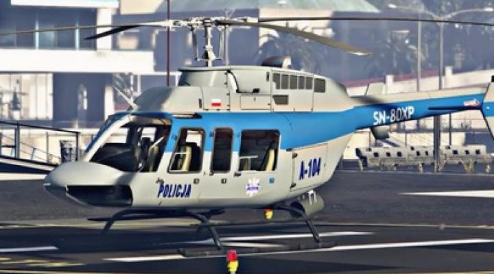 Policyjny Bell 407GXi, fot. youtube