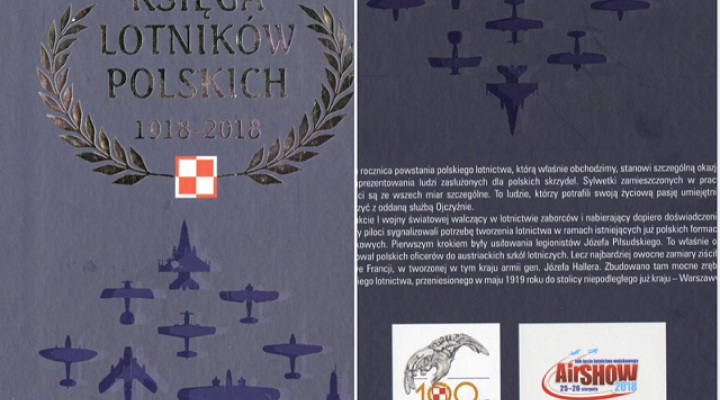 Księga Lotników Polskich 1918-2018, fot. Klaudiusz Dybowski
