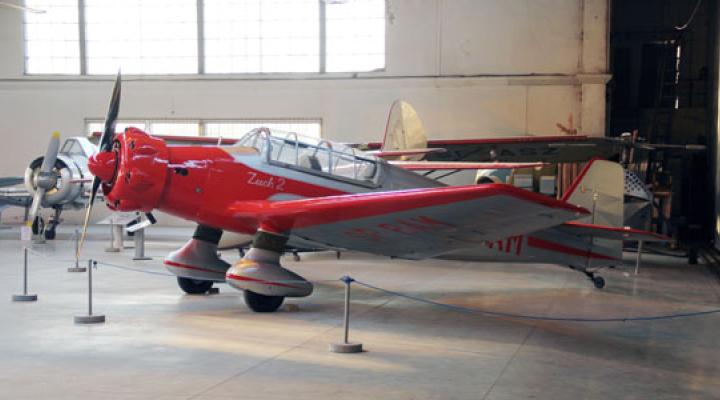 Odnowiony, unikatowy powojenny samolot LWD Zuch 2 w (fot. Muzeum Lotnictwa Polskiego)