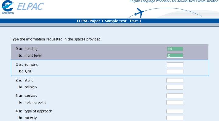 ELPAS- English Language Proficiency for Aeronautical Communication