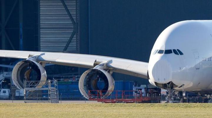Demontaż A380, fot. The National