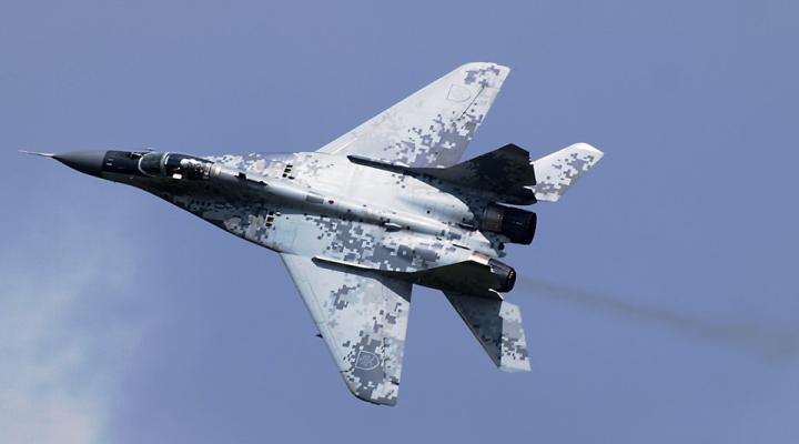 MiG-29 należący do Słowackich Sił Powietrznych, fot. Scramble Magazine