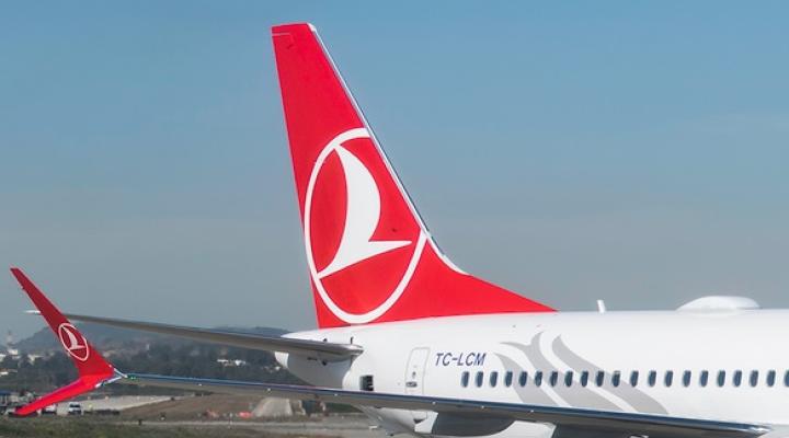 B737 MAX należący do linii Turkish Airlines, fot. youtube