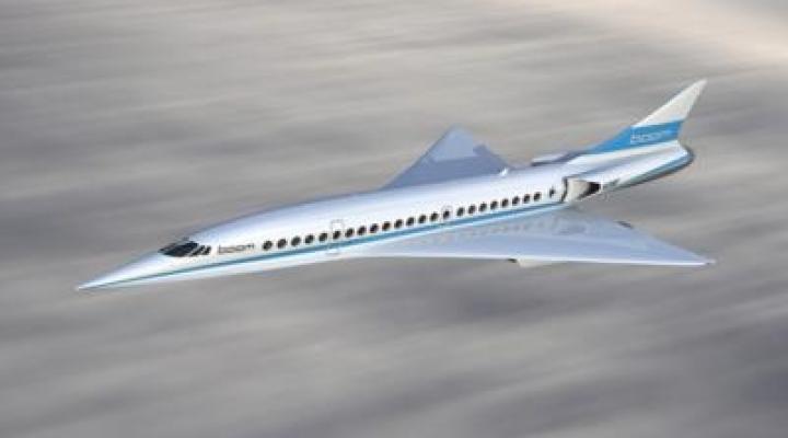 Naddźwiękowy XB-1 Boom Supersonic, fot. avweb
