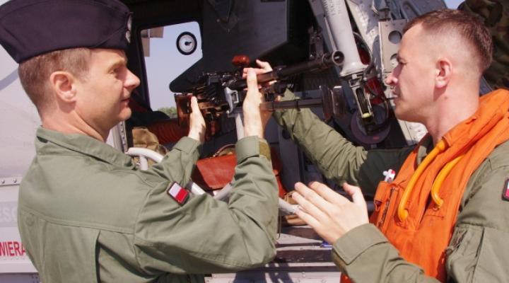 Szkolenie bojowe na SH-2G (fot. kmdr ppor. Czesław Cichy)