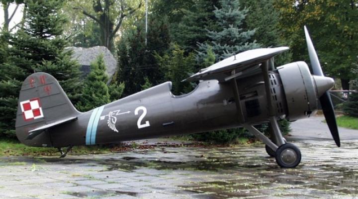 PZL P.11c (fot. muzeumlotnictwa.pl)