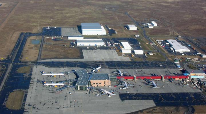 Lotnisko Keflavík w Islandii