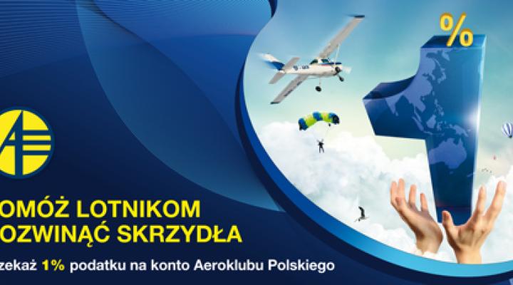 Aeroklub Polski 1% podatku 
