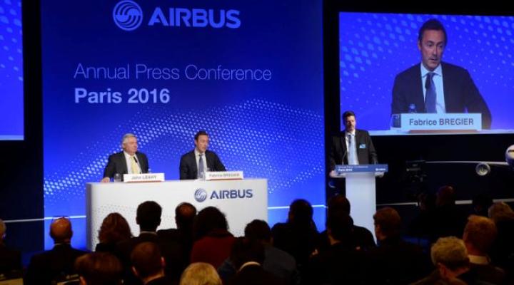 Airbus - Konferencja prasowa - Podsumowanie 2015 roku (fot. Airbus)