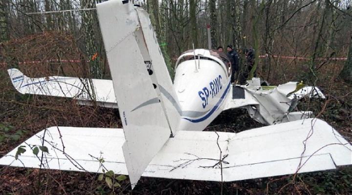Wypadek Aero AT-3R100 (SP-RWC), fot. PKBWL