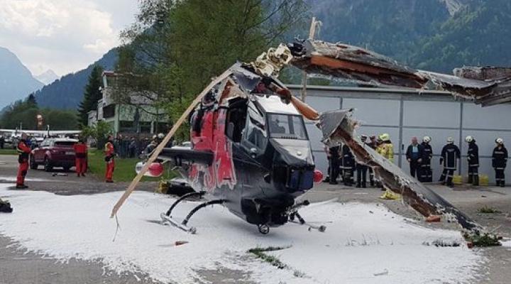Wypadek śmigłowca Red Bull w Tyrolu