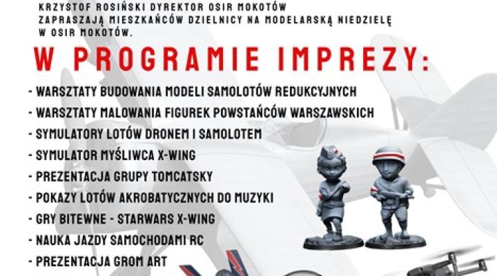 2 Mokotowski Piknik Modelarski - plakat (fot. OSiR Mokotów)