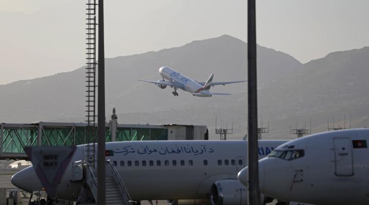 Lotnisko w Kabulu, fot. Daily Sabah