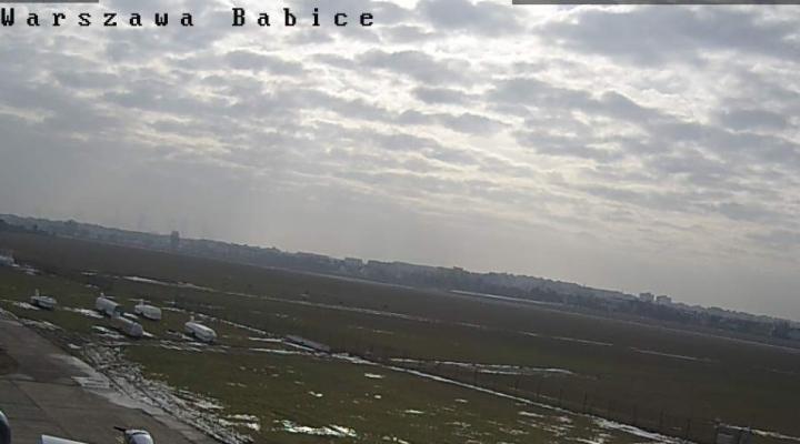 Obraz kamery lotniskowej EPBC, fot. aero.webcam