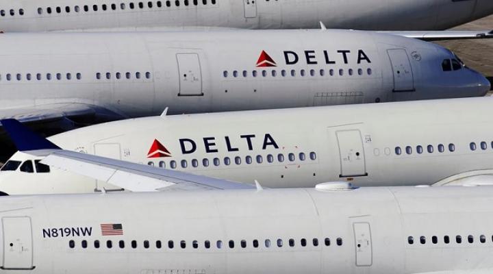 Flota samolotów należąca do Delta Air Lines, fot. Reuters