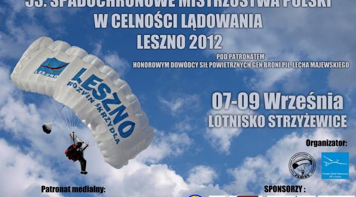 Spadochronowe Mistrzostwa Polski na Celność Lądowania (plakat)