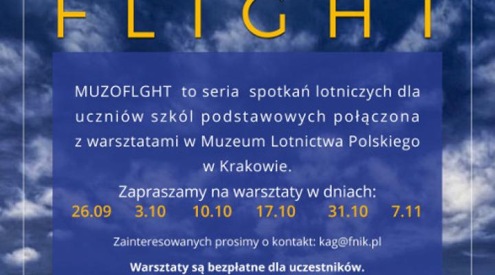 MuzoFLIGHT – zajęcia w krakowskim Muzeum Lotnictwa