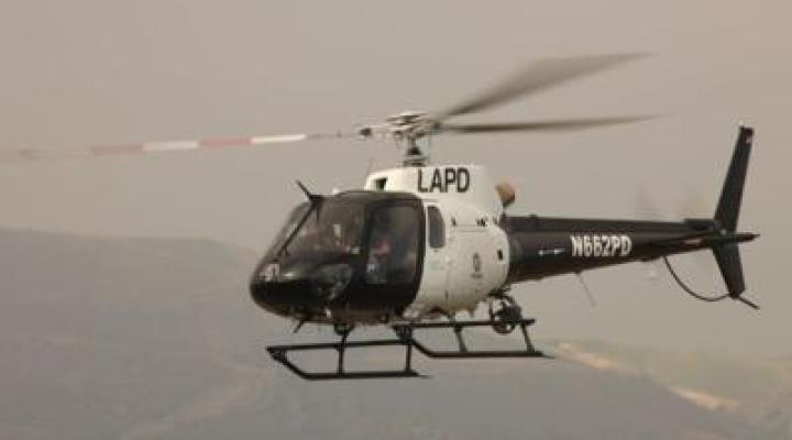 Śmigłowiec należący do LAPD, fot. Aeronews