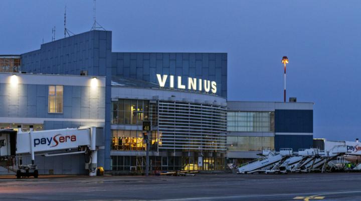 Terminal lotniska w Wilnie, fot. Trakcja PRKiL