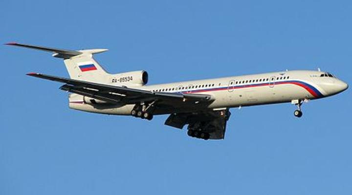 Tu-154 należący do rosyjskiego Ministerstwa Obrony