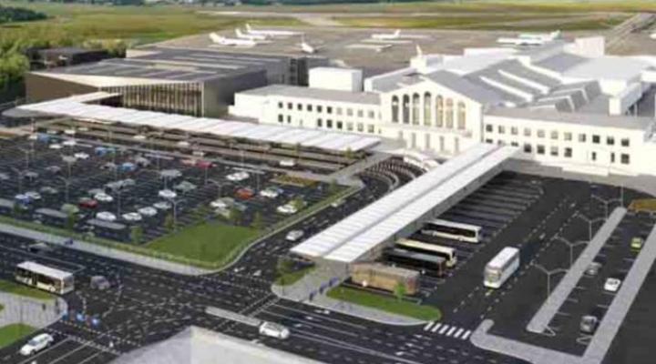 Wizualizacja portu lotniczego w Wilnie, fot. źródło: rynek-lotniczy