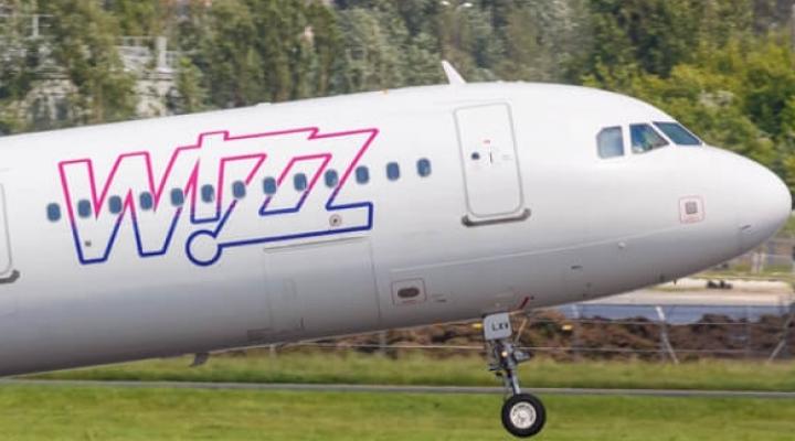 A321 linii Wizz Air podczas startu, fot.aerotime
