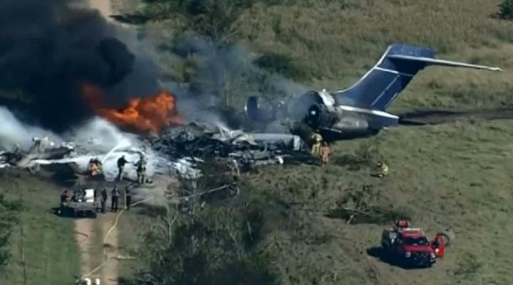 Wypadek MD-87 w Houston, fot. Aviation Safety
