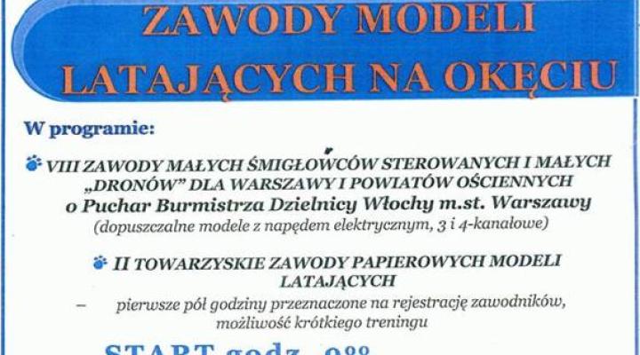 Zawody modeli latajacych na Okęciu (fot. Liga Przyjaciół Polskiego Lotnictwa)