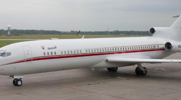 Boeing 727-200 na lotnisku w Pyrzowicach