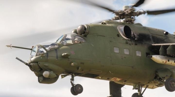 Śmigłowiec Mi-24 (fot. st. chor. Waldemar Młynarczyk/ Zespół Reporterski DO RSZ Combat Camera)