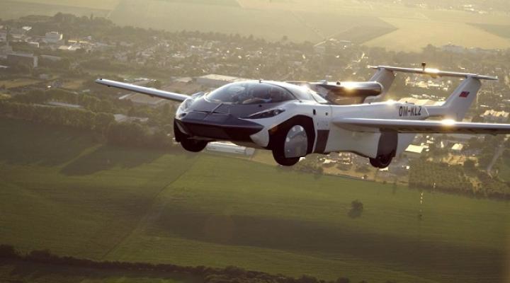 Aircar, latający samochód, fot. youtube